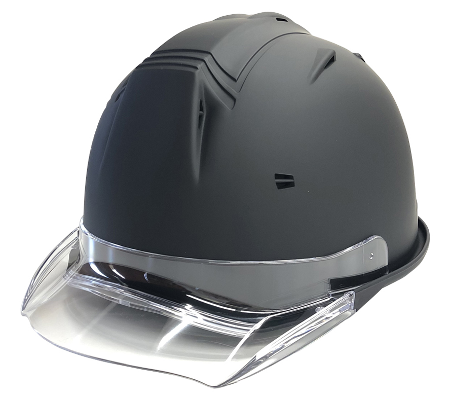 SS-19V KP マットブラック  着脱式スケルトンバイザー TYPE A or B
